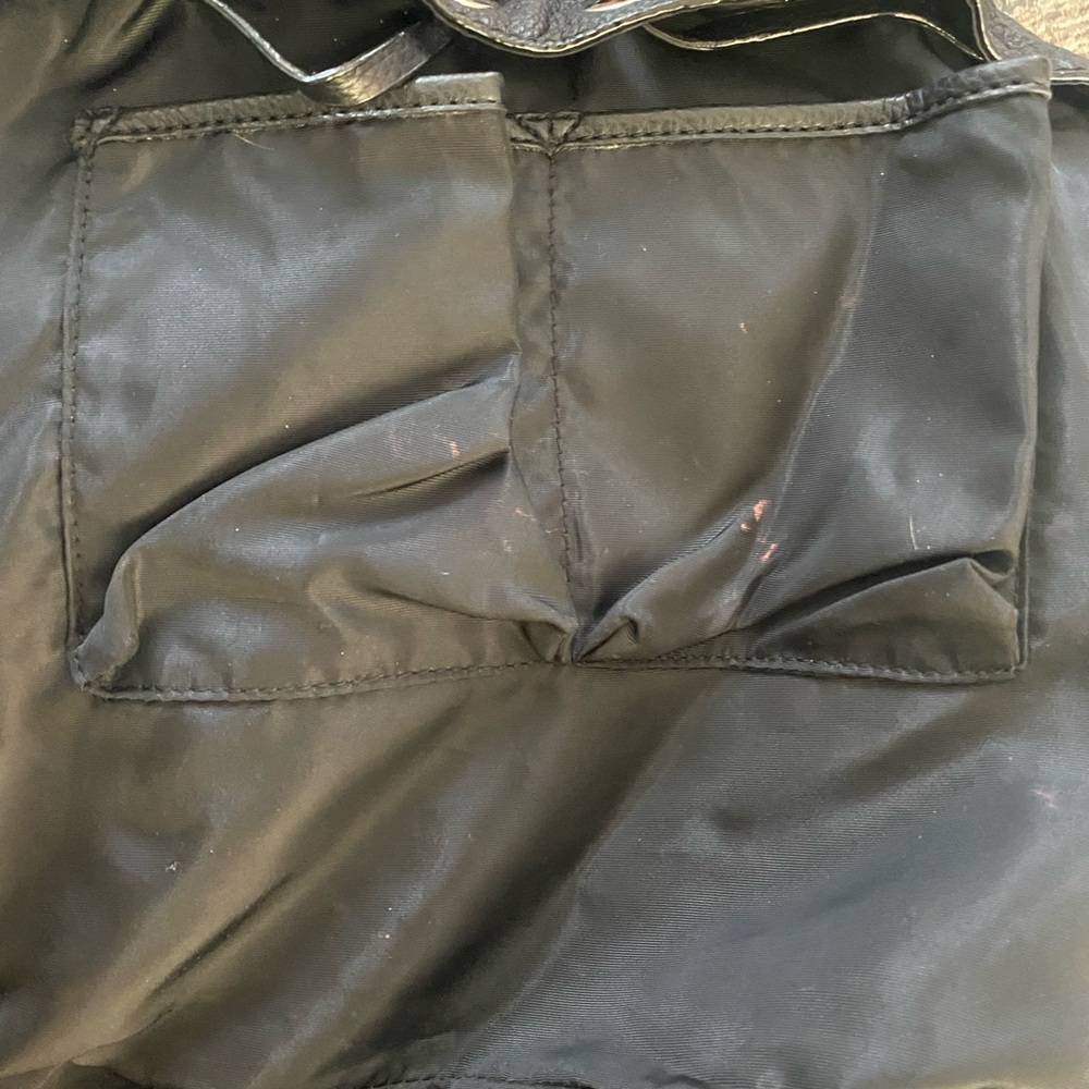 Sanctuary Black Leather Backpack Purse 100% Leather - Picture 8 of 9